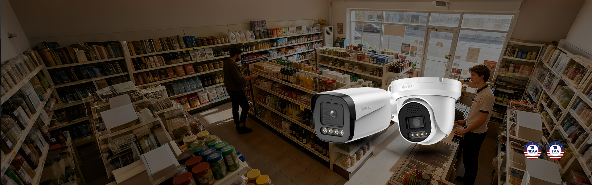 IP-камеры начального уровня для экономичной системы безопасности. Стабильная работа видео с необходимыми функциями для наблюдения в небольших помещениях и простота развертывания.